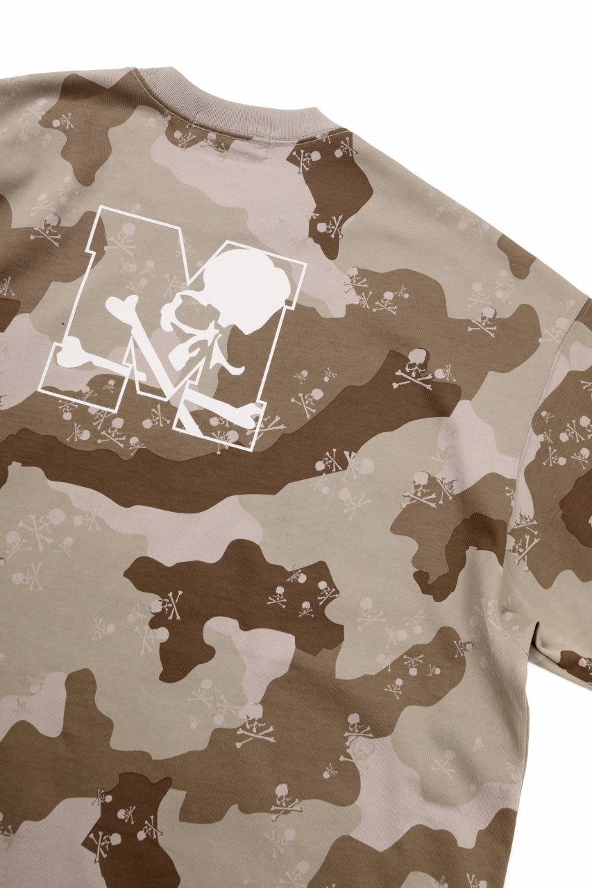 MASTERMIND WORLD CAMO UNIVERSITY TEE / OVERSIZED (DESERT)