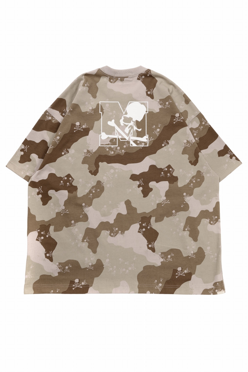 MASTERMIND WORLD CAMO UNIVERSITY TEE / OVERSIZED (DESERT)