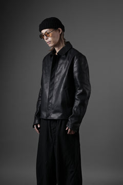 画像をギャラリービューアに読み込む, ierib exclusive Lukas Jacket / Horse Nubuck Leather (BLACK)