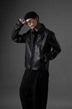 画像をギャラリービューアに読み込む, ierib exclusive Lukas Jacket / Horse Nubuck Leather (BLACK)