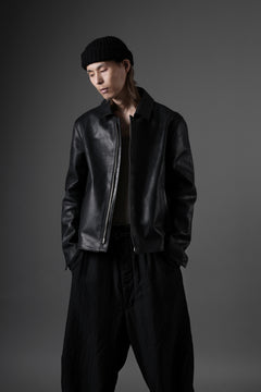 画像をギャラリービューアに読み込む, ierib exclusive Lukas Jacket / Horse Nubuck Leather (BLACK)