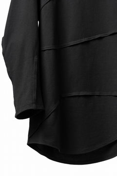 Load image into Gallery viewer, D-VEC STREAM LINE L/S TOP / SMOOTH CO JERSEY (NIGHT SEA BLACK)