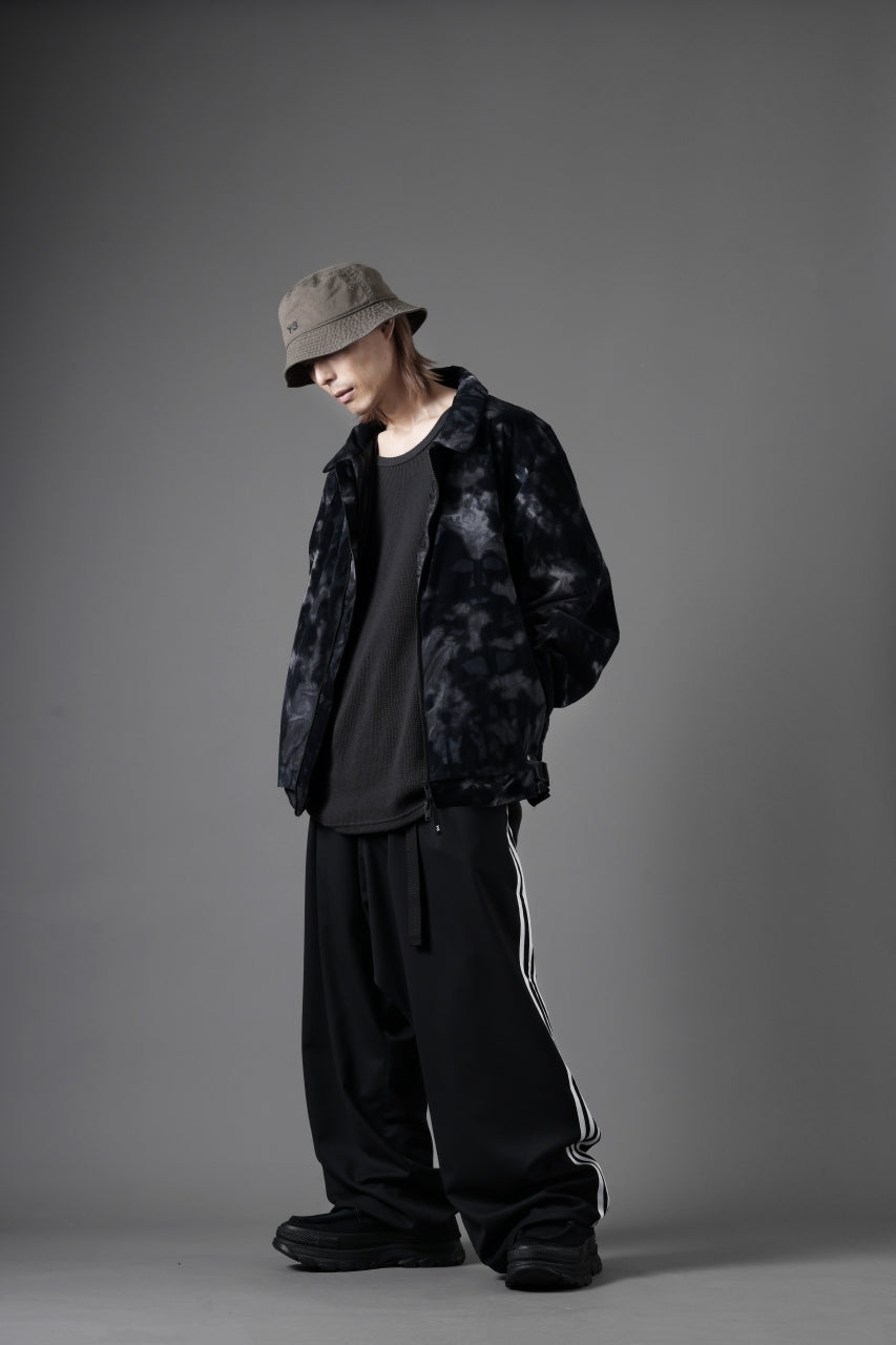 Y-3 Yohji Yamamoto AOP NYLON LINER JACKET / PERTEX QUANTUM & PRIMALOFT® (BLACK)