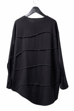 Load image into Gallery viewer, D-VEC STREAM LINE L/S TOP / SMOOTH CO JERSEY (NIGHT SEA BLACK)