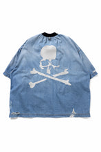 画像をギャラリービューアに読み込む, mastermind JAPAN DISTRESSED SS PULLOVER DENIM SHIRT (INDIGO)