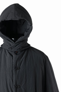 画像をギャラリービューアに読み込む, m.a+ padded wide coat wt. detachable hood / C312IH/PAC/IMB (BLACK)