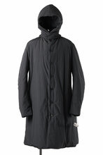 画像をギャラリービューアに読み込む, m.a+ padded wide coat wt. detachable hood / C312IH/PAC/IMB (BLACK)