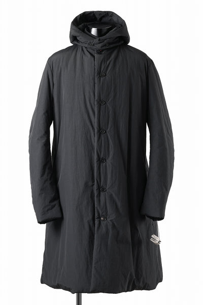 m.a+ padded wide coat wt. detachable hood / C312IH/PAC/IMB (BLACK)