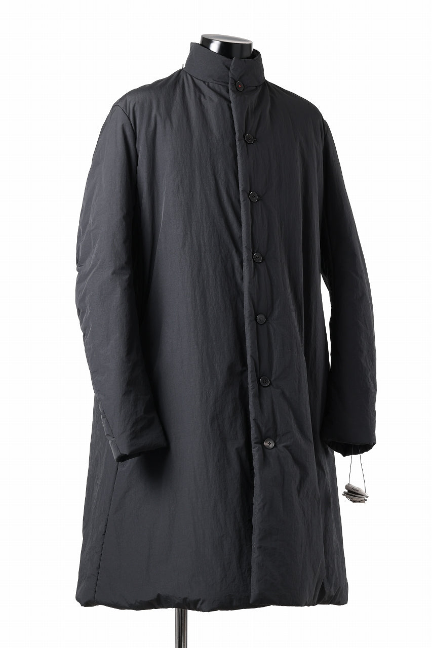 m.a+ padded wide coat wt. detachable hood / C312IH/PAC/IMB (BLACK)