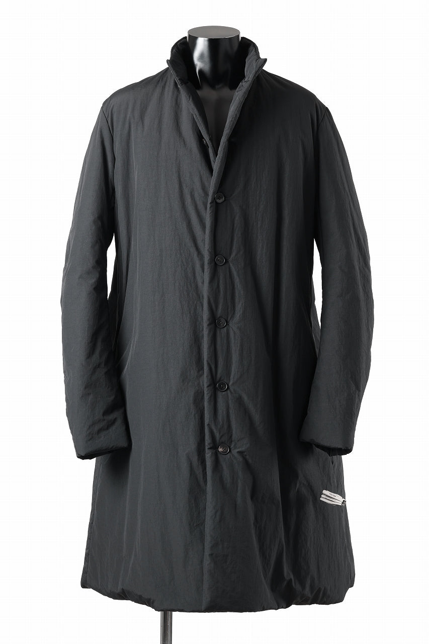 m.a+ padded wide coat wt. detachable hood / C312IH/PAC/IMB (BLACK)