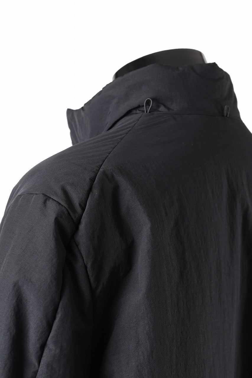 m.a+ padded wide coat wt. detachable hood / C312IH/PAC/IMB (BLACK)