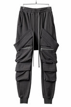 Load image into Gallery viewer, A.F ARTEFACT BELTED CARGO SARROUEL EASY PANTS (DARK GREY)