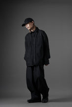 画像をギャラリービューアに読み込む, OPPOSE DUALITY 6 POCKET PANEL WORK JACKET / MELTON WOOL (BLACK)