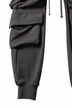 Load image into Gallery viewer, A.F ARTEFACT BELTED CARGO SARROUEL EASY PANTS (DARK GREY)