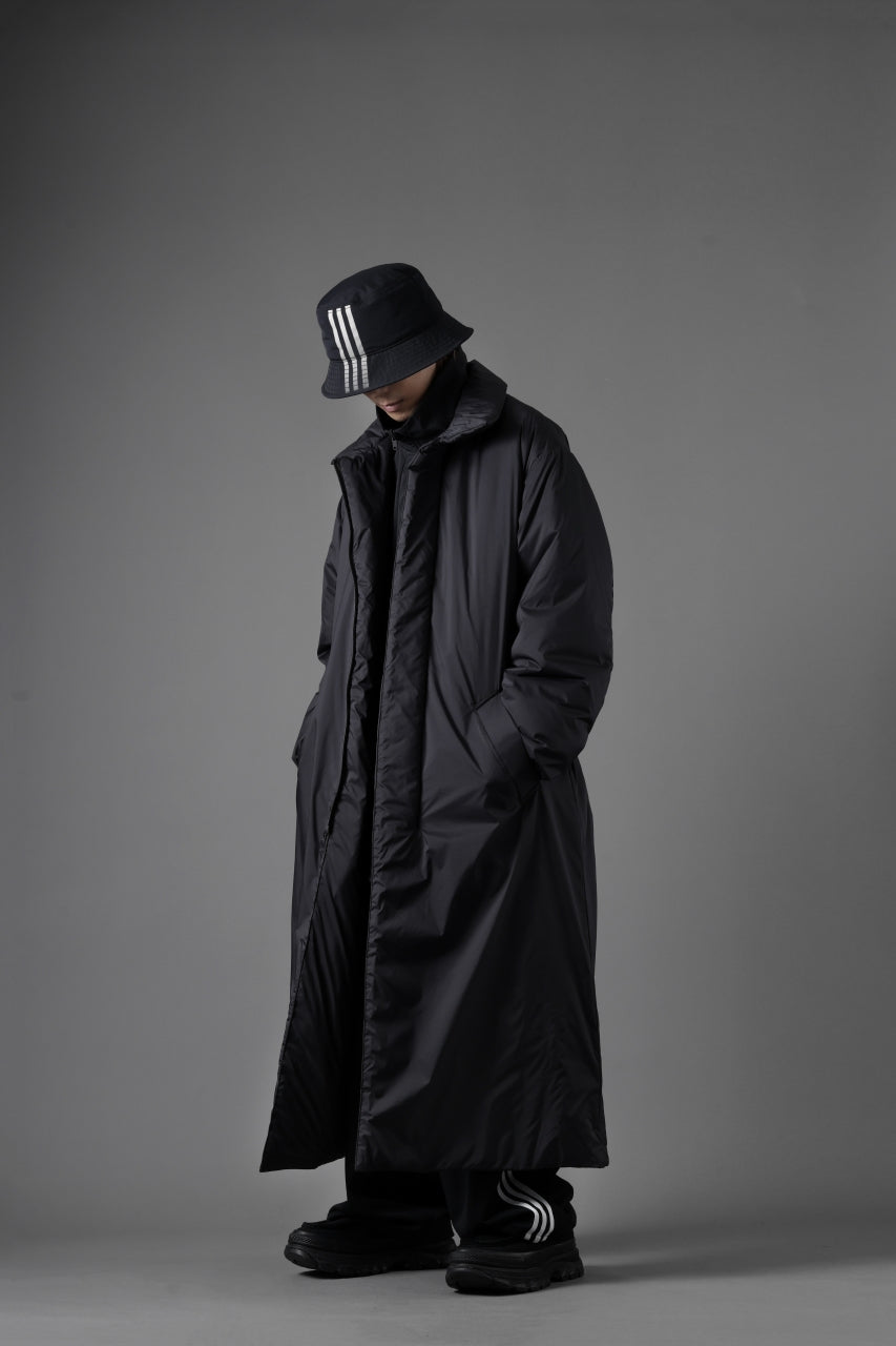 画像をギャラリービューアに読み込む, Y-3 Yohji Yamamoto PADDED COAT / PERTEX QUANTUM &amp; PRIMALOFT® (BLACK)