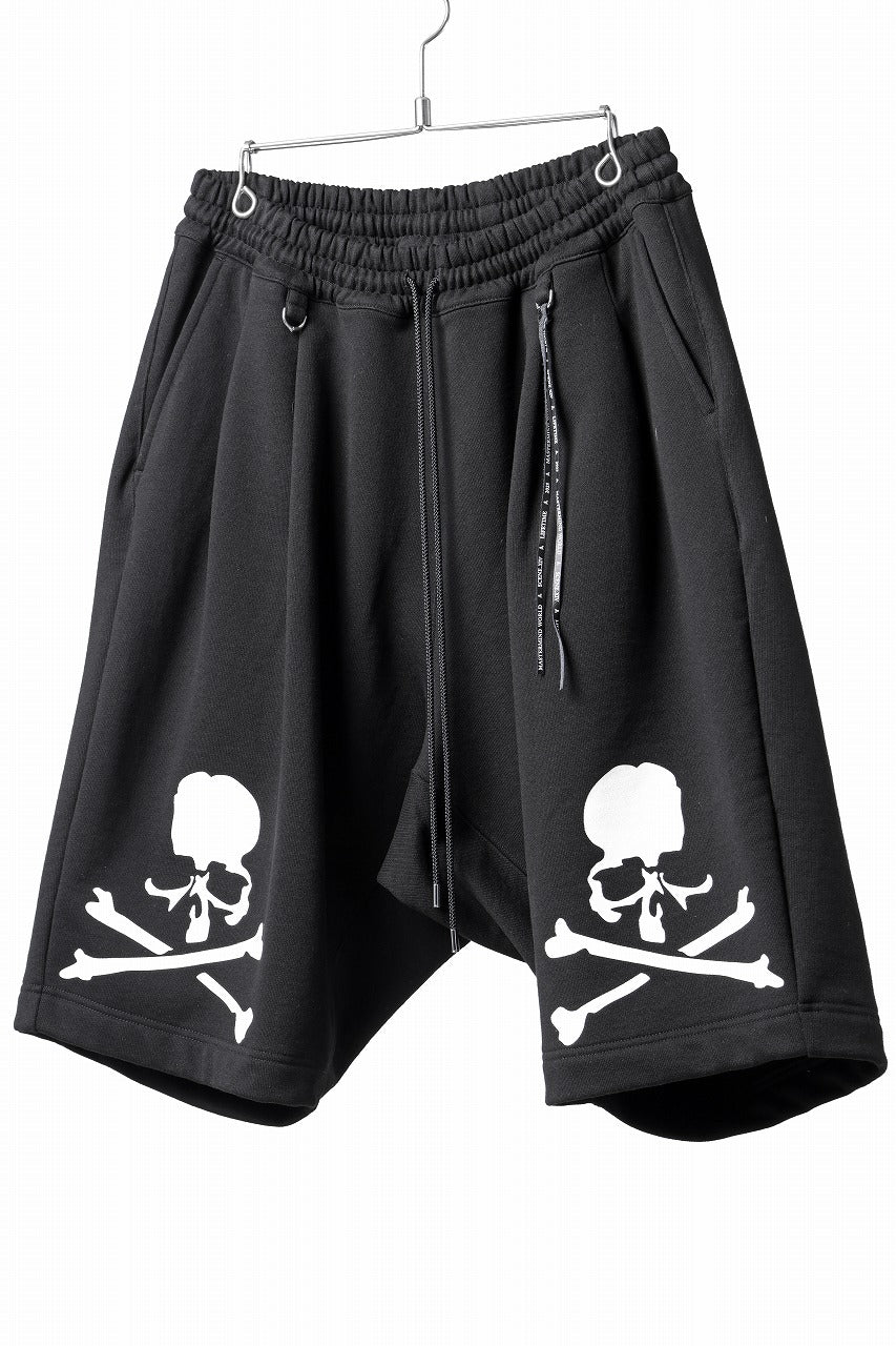 MASTERMIND WORLD OG SWEAT SHORTS (BLACK)