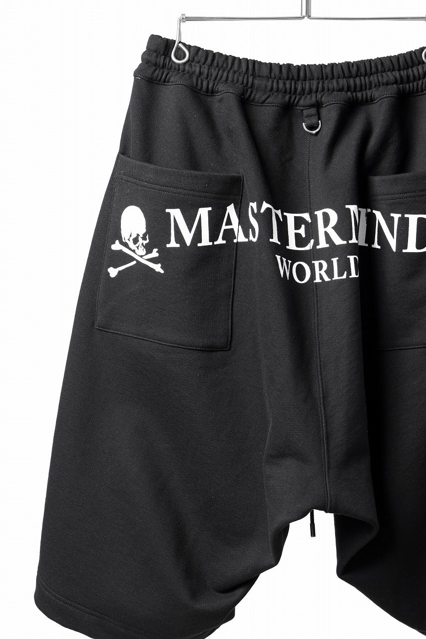 画像をギャラリービューアに読み込む, MASTERMIND WORLD OG SWEAT SHORTS (BLACK)