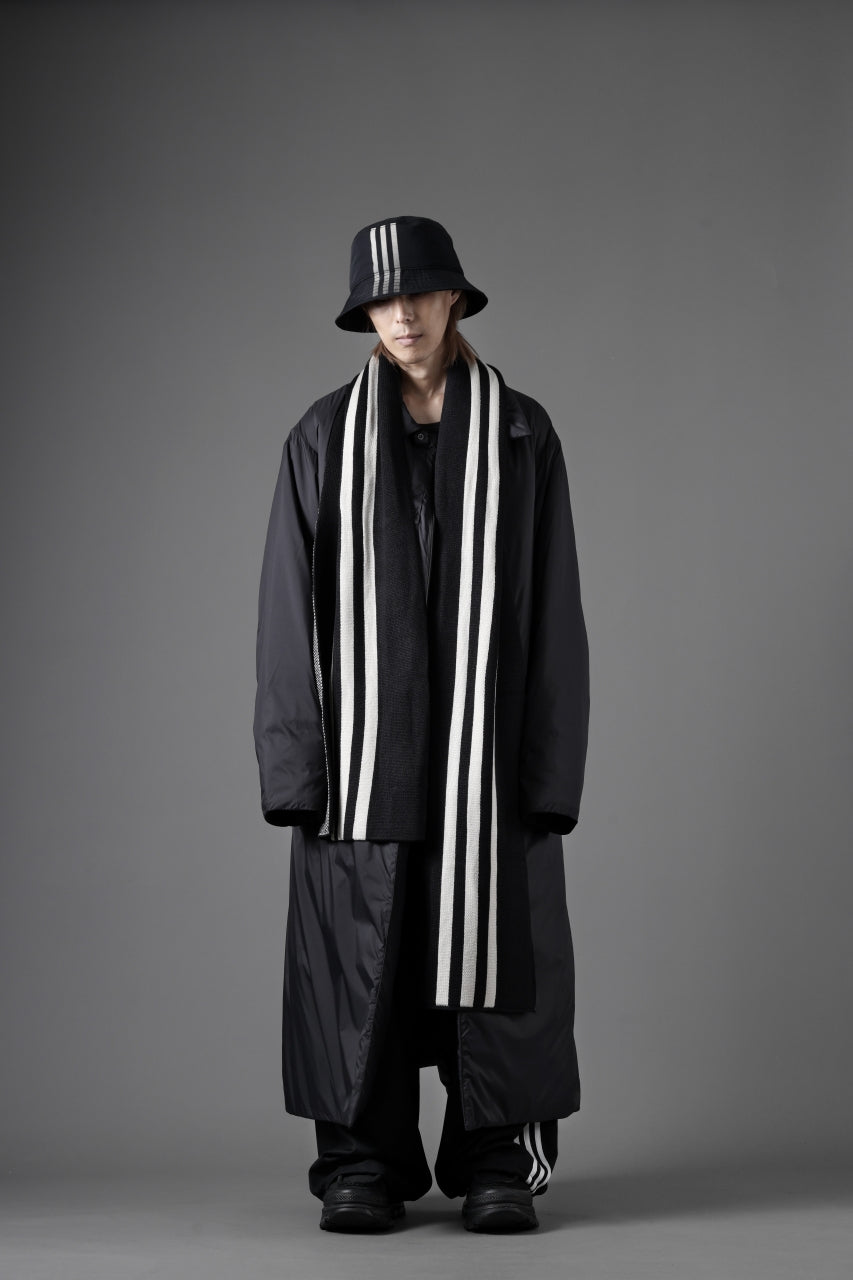 Y-3 Yohji Yamamoto 3 STRIPE SCARF (BLACK)