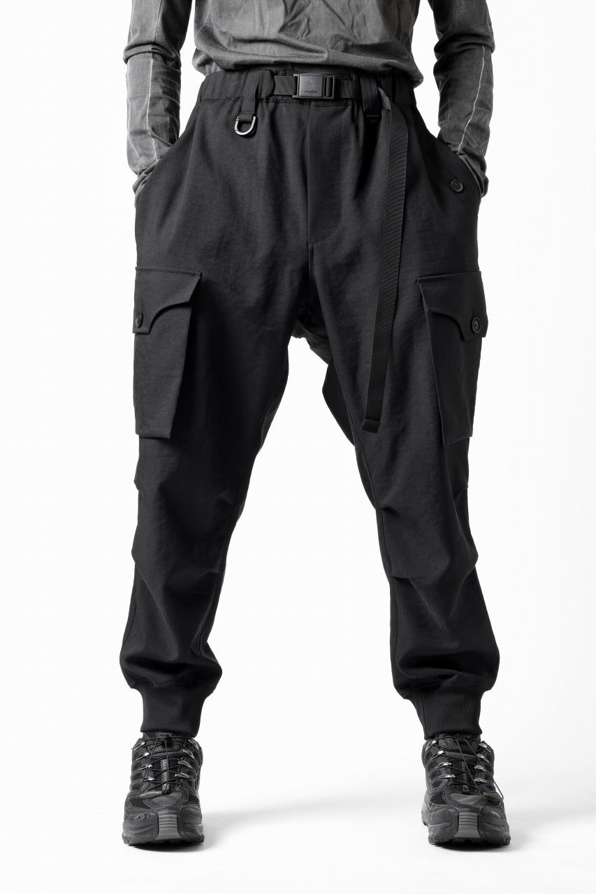 Y-3 Yohji Yamamoto CUFFS PANTS (BLACK)