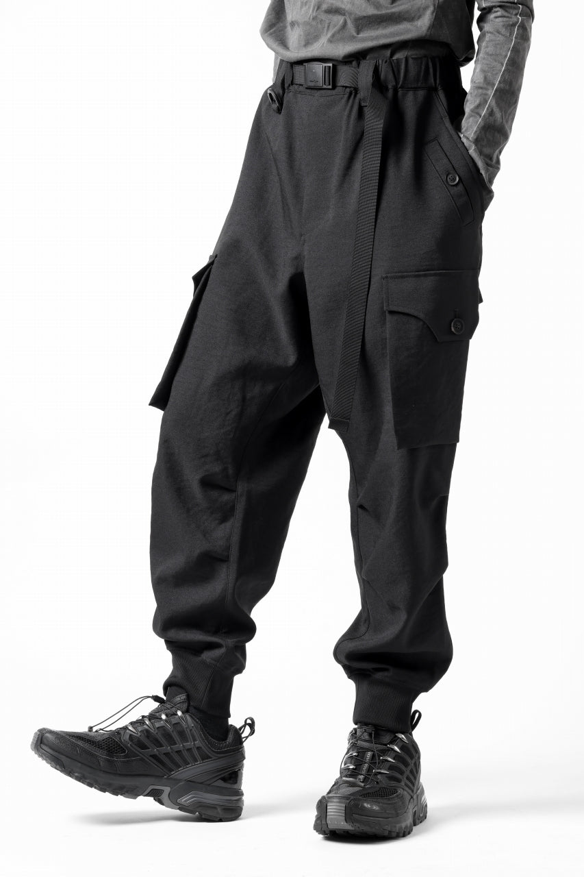 Y-3 Yohji Yamamoto CUFFS PANTS (BLACK)