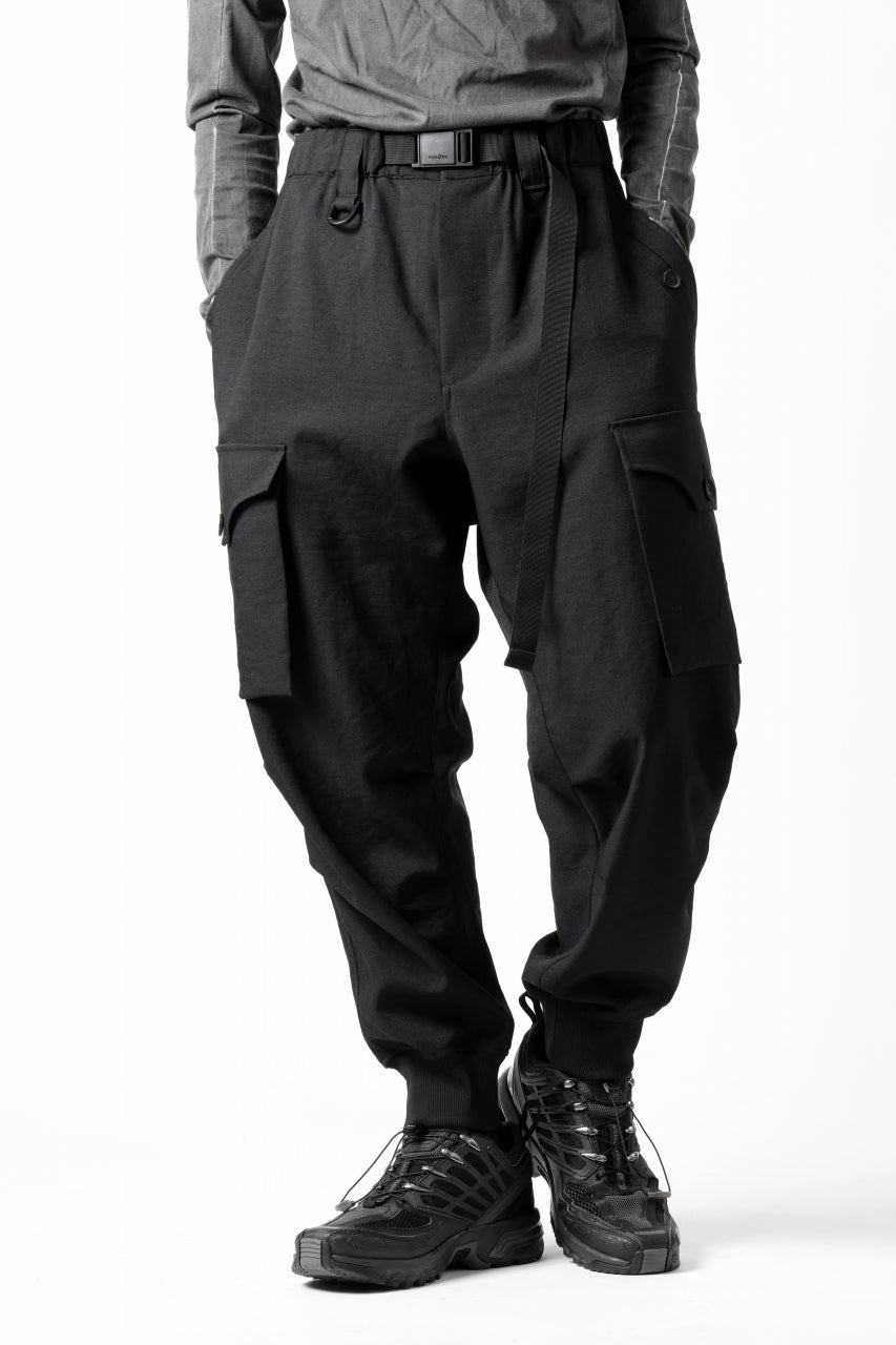 Y-3 Yohji Yamamoto CUFFS PANTS (BLACK)