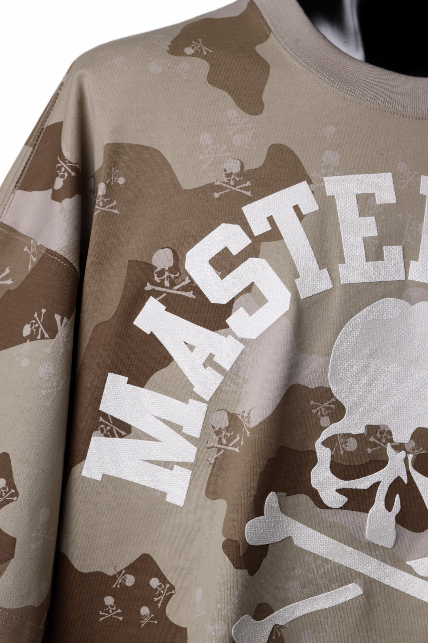 MASTERMIND WORLD CAMO UNIVERSITY TEE / OVERSIZED (DESERT)