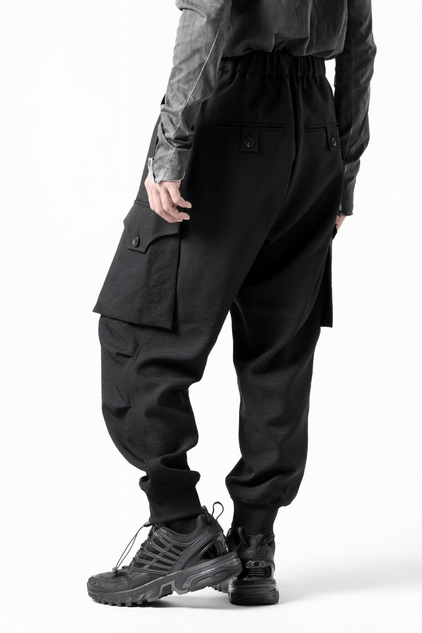 Y-3 Yohji Yamamoto CUFFS PANTS (BLACK)