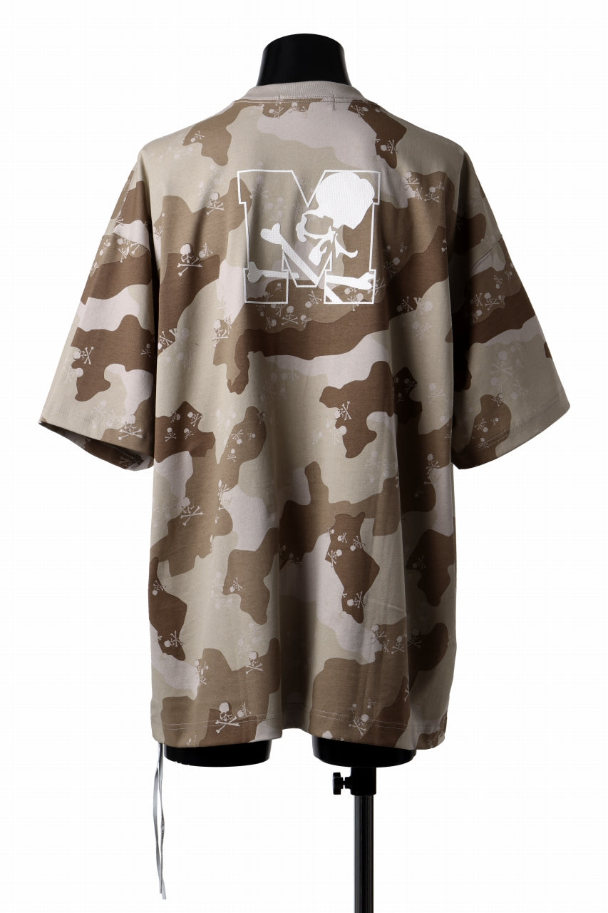 MASTERMIND WORLD CAMO UNIVERSITY TEE / OVERSIZED (DESERT)