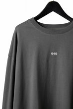 Load image into Gallery viewer, A.F ARTEFACT HEAVY WEIGHT C/JERSEY LS TOPS / PRINT TYPE-A (GREY)