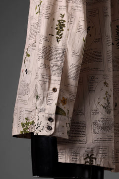 画像をギャラリービューアに読み込む, Aleksandr Manamis SLIT DETAIL WINTER HERBARIUM SHIRT (WINTER)