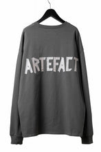 画像をギャラリービューアに読み込む, A.F ARTEFACT HEAVY WEIGHT C/JERSEY LS TOPS / PRINT TYPE-A (GREY)