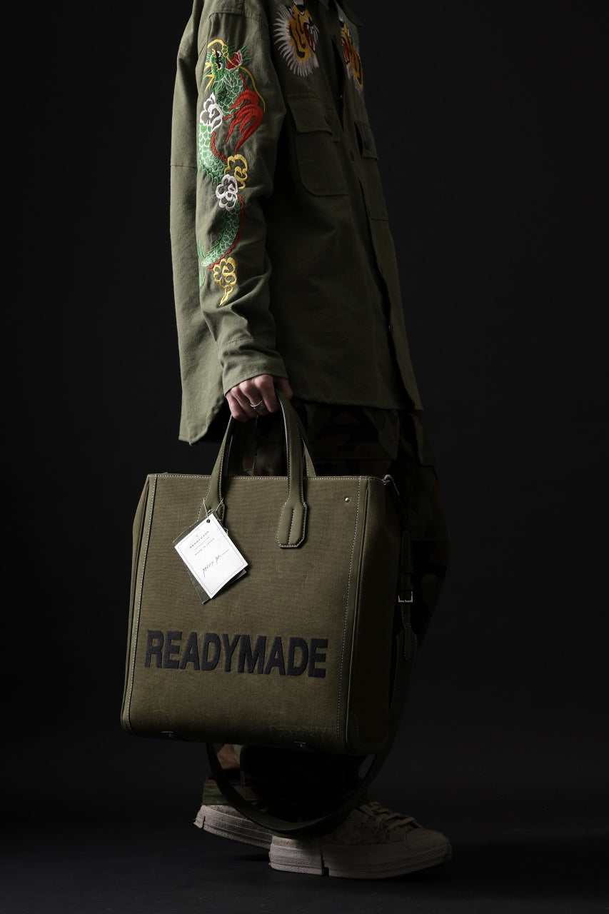 READYMADE レディーメイドPEGGY BAG KHAKI - トートバッグ