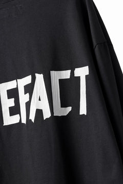 画像をギャラリービューアに読み込む, A.F ARTEFACT HEAVY WEIGHT C/JERSEY LS TOPS / PRINT TYPE-A (BLACK)