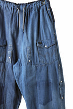 Load image into Gallery viewer, CHANGES LOOSEY REMAKE PANTS  / MADE BY VTG Wrangler SHIRT (INDIGO #A)