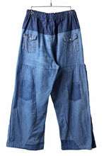 Load image into Gallery viewer, CHANGES LOOSEY REMAKE PANTS  / MADE BY VTG Wrangler SHIRT (INDIGO #A)