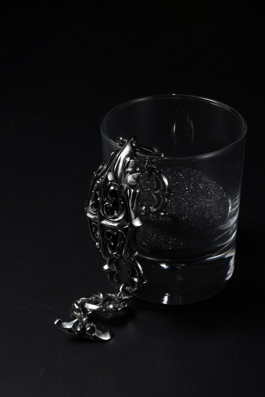 画像をギャラリービューアに読み込む, Loud Style Design - GET IN THE RING - DEMONIC FUEL - "LGB-007" SILVER BRACELET