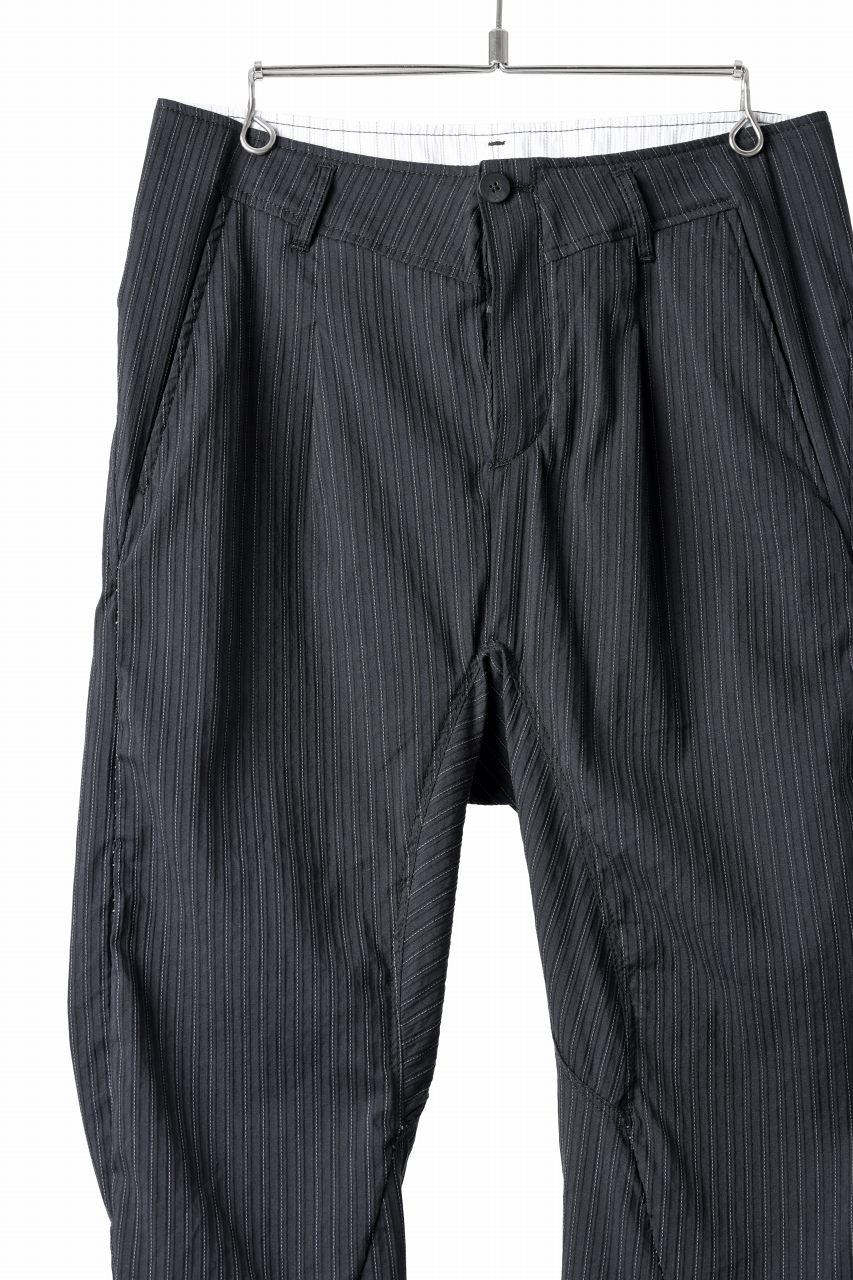 incarnation LONG DIRTS SAROUEL TROUSERS / STITCHED WASHER STRIPE (T91/11)