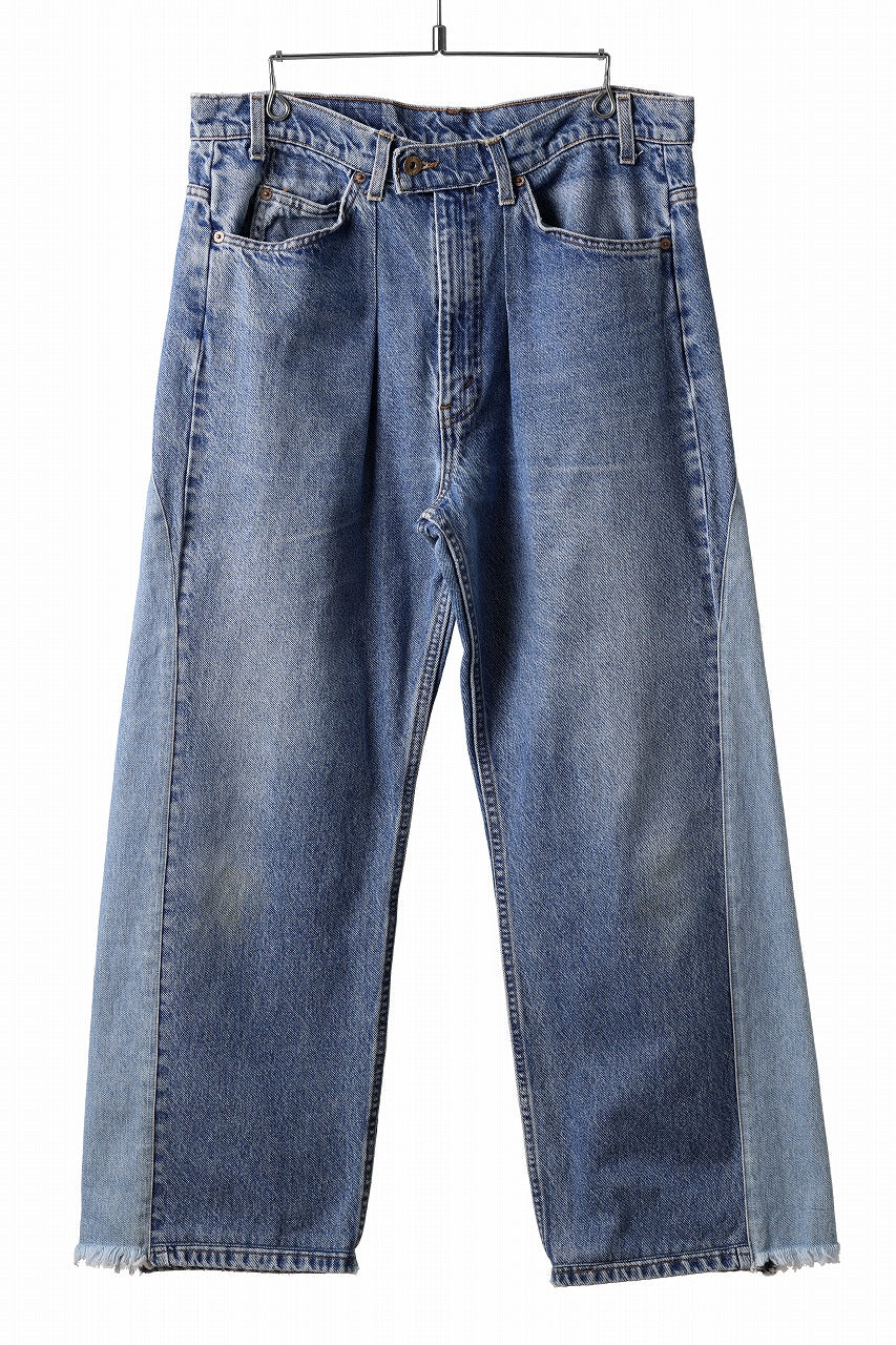 画像をギャラリービューアに読み込む, CHANGES REMAKE DENIM PANTS / VINTAGE LEVI’S JEANS (INDIGO)