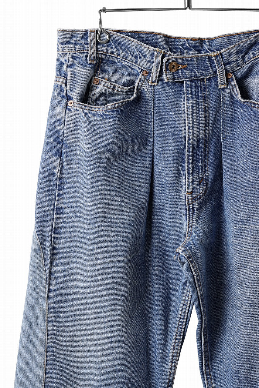 画像をギャラリービューアに読み込む, CHANGES REMAKE DENIM PANTS / VINTAGE LEVI’S JEANS (INDIGO)