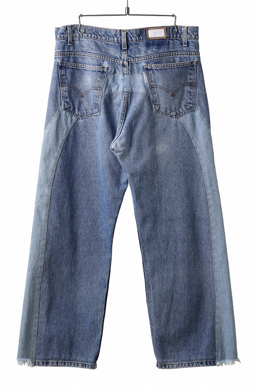 画像をギャラリービューアに読み込む, CHANGES REMAKE DENIM PANTS / VINTAGE LEVI’S JEANS (INDIGO)