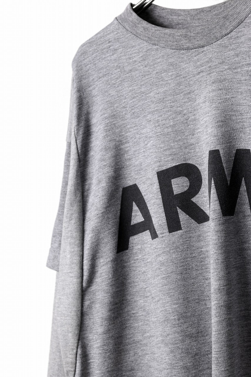 CHANGES REMAKE LAYERED L/S TEE (GRAY #A)