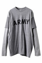 画像をギャラリービューアに読み込む, CHANGES REMAKE LAYERED L/S TEE (GRAY #B)