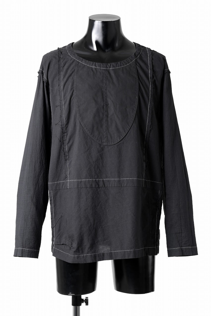 CHANGES REMAKE SWITCH PULLOVER SHIRTS (BLACK #A)