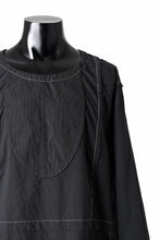 画像をギャラリービューアに読み込む, CHANGES REMAKE SWITCH PULLOVER SHIRTS (BLACK #A)