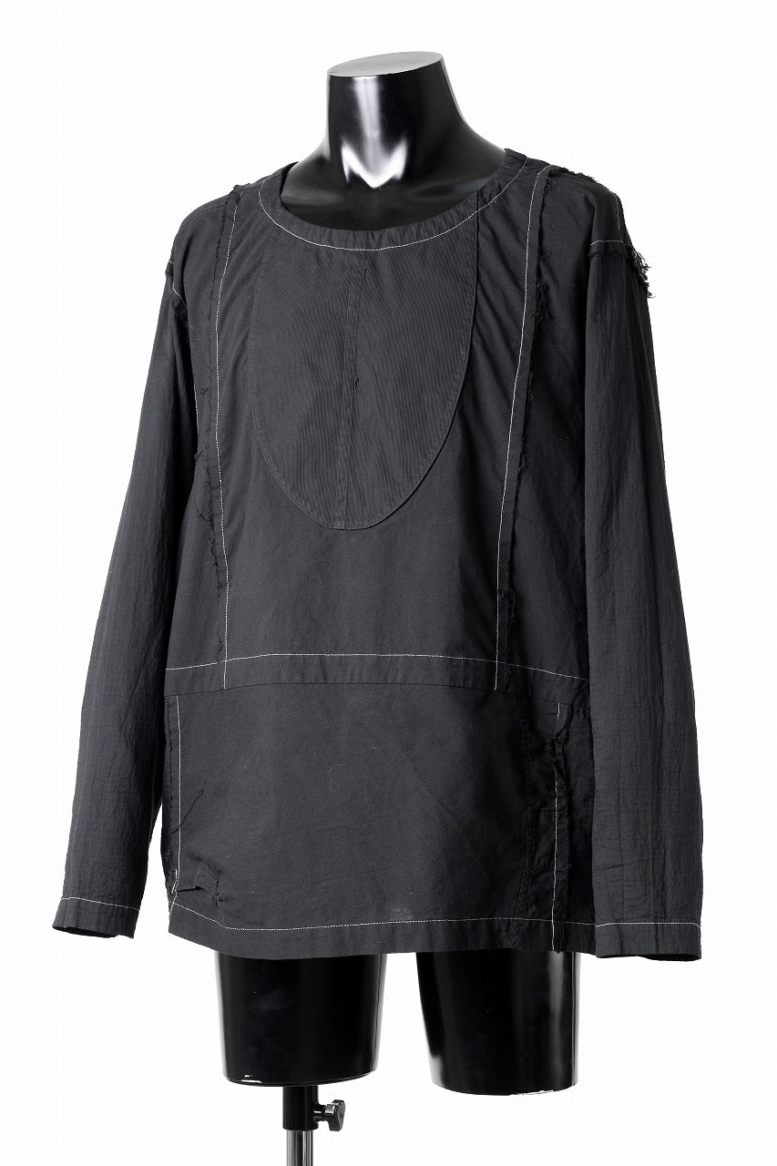 CHANGES REMAKE SWITCH PULLOVER SHIRTS (BLACK #A)