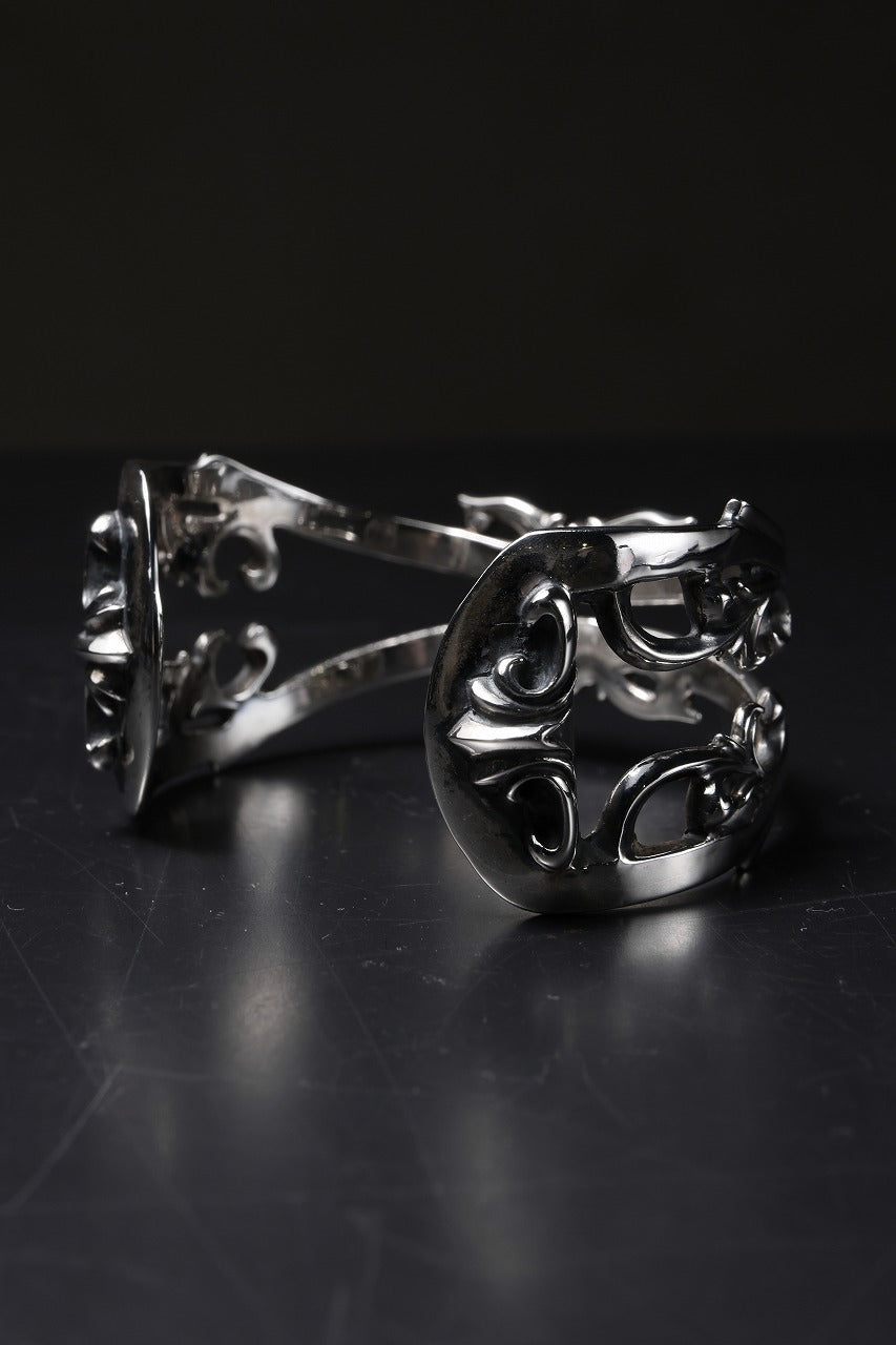 画像をギャラリービューアに読み込む, Loud Style Design - GET IN THE RING - "UBG-005" SILVER BANGLE