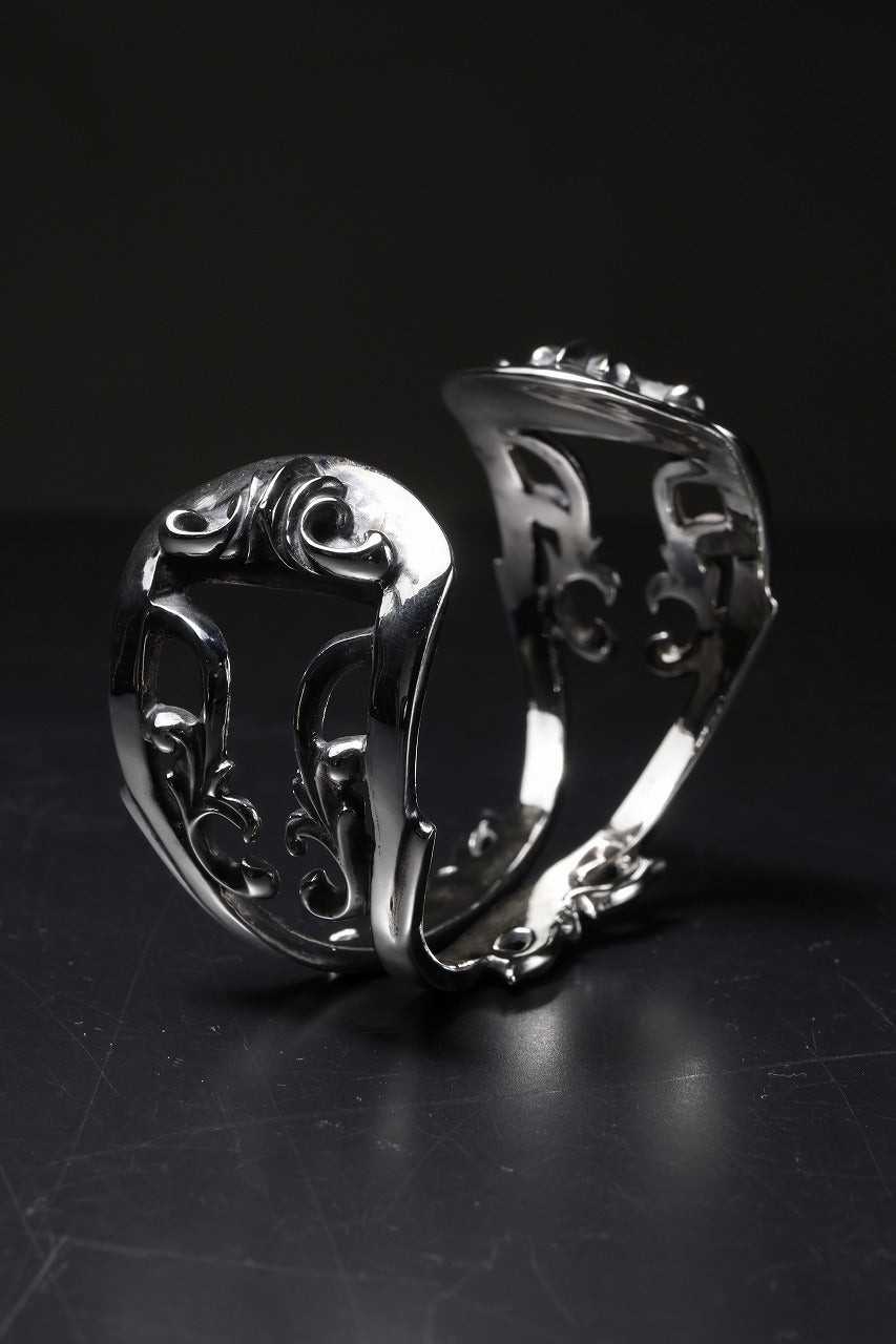 画像をギャラリービューアに読み込む, Loud Style Design - GET IN THE RING - "UBG-005" SILVER BANGLE