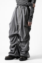 Load image into Gallery viewer, A.F ARTEFACT EXTREME WIDE BAGGY PANTS / SERGE TWILL (L.GREY)