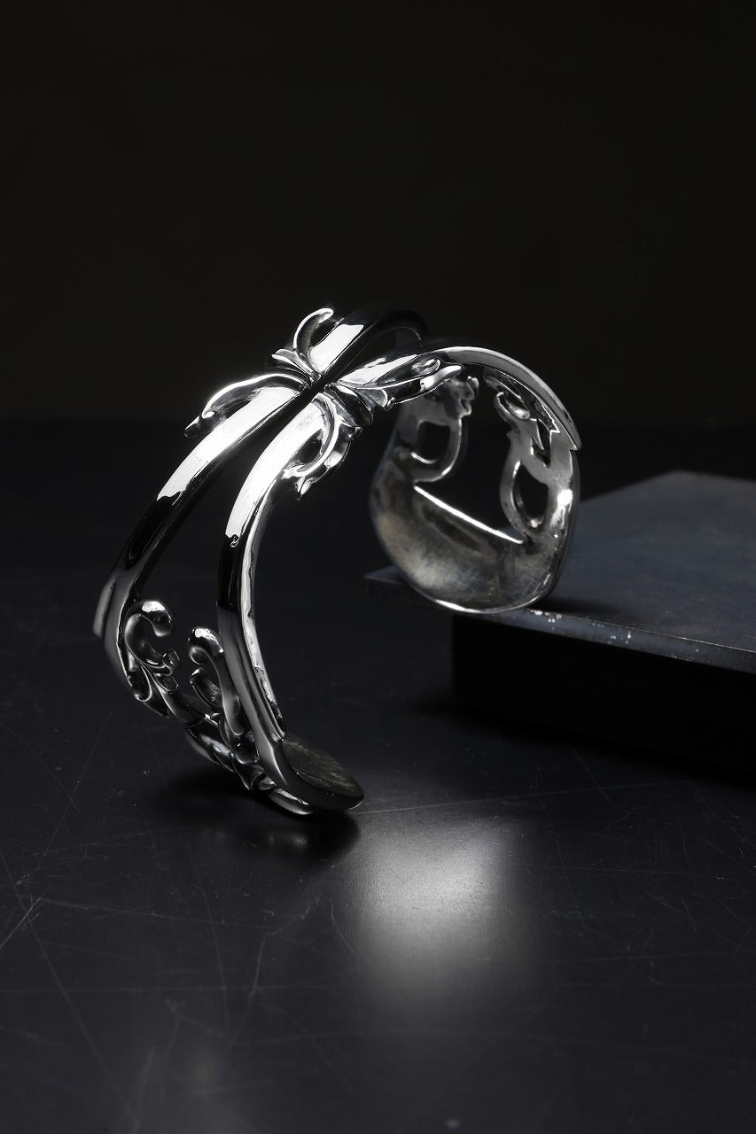 画像をギャラリービューアに読み込む, Loud Style Design - GET IN THE RING - "UBG-005" SILVER BANGLE