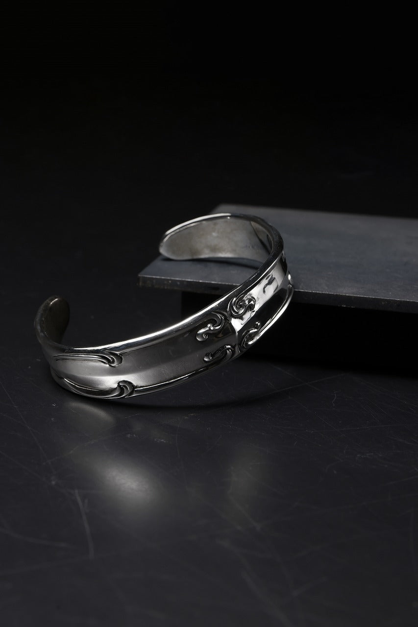 画像をギャラリービューアに読み込む, Loud Style Design - GET IN THE RING - "UBG-004" SILVER BANGLE